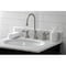 Kingston Brass KS2988BAL Heirloom Widespread Bathroom Faucet W/ Brass Pop-Up, Nickel KS2988BAL - alternate 7